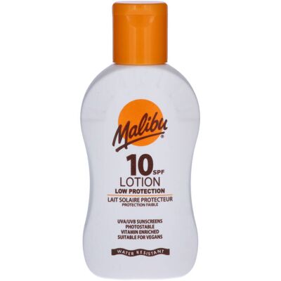 Malibu Sun Lotion SPF 10 Water Resistant (F) 100 ml Malibu Sun Lotion SPF 10 Water Resistant (F) 100 ml