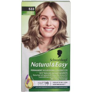 Schwarzkopf Natural & Easy 533 - Haarfarbe - Aschblond - Nordische Töne Schwarzkopf Natural & Easy 533 - Haarfarbe - Aschblond - Nordische Töne