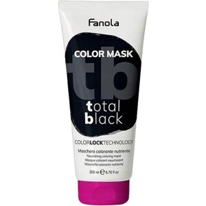 Fanola Schwarze Farbmaske - Semi-permanente Haarfarbe Fanola Schwarze Farbmaske - Semi-permanente Haarfarbe