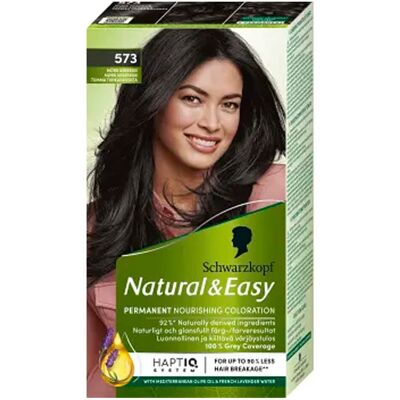 Schwarzkopf Natural & Easy Dunkel-Aschbraun - Haarfarbe Schwarzkopf Natural & Easy Dunkel-Aschbraun - Haarfarbe