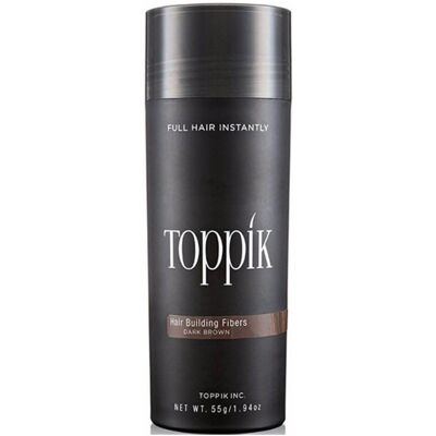 Toppik Dunkelbraune Haarbuilding-Fasern - 55g - Lösung bei dünnem Haar Toppik Dunkelbraune Haarbuilding-Fasern - 55g - Lösung bei dünnem Haar