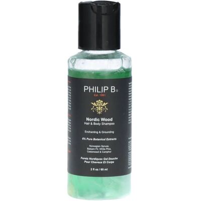 Philip B Nordic Wood Haar- & Körper Shampoo 60ml Philip B Nordic Wood Haar- & Körper Shampoo 60ml