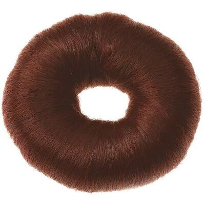 Sibel Hair Donut Ø8cm Rot/Braun Ref. 0910832-45 Sibel Hair Donut Ø8cm Rot/Braun Ref. 0910832-45