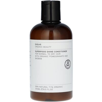 Evolve Organic Beauty Superfood Shine Conditioner - Natürlich, Vegan, 250 ml Evolve Organic Beauty Superfood Shine Conditioner - Natürlich, Vegan, 250 ml