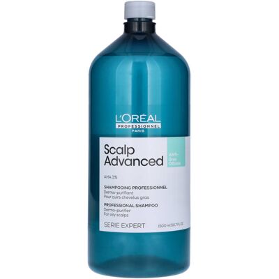 L'Oréal Professionnel - Scalp Advanced Anti-Oiliness Shampoo - Professionelles Shampoo für fettige Kopfhaut L'Oréal Professionnel - Scalp Advanced Anti-Oiliness Shampoo - Professionelles Shampoo für fettige Kopfhaut