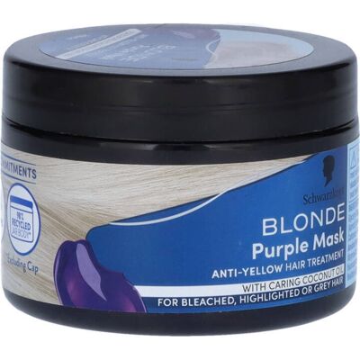 Schwarzkopf Marke Blonde Purple Maske - Haarmaske für blondes, gefärbtes Haar Schwarzkopf Marke Blonde Purple Maske - Haarmaske für blondes, gefärbtes Haar