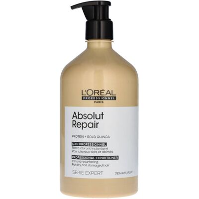 L'Oréal Professionnel Série Expert Absolut Repair Gold Conditioner - 750 ml L'Oréal Professionnel Série Expert Absolut Repair Gold Conditioner - 750 ml
