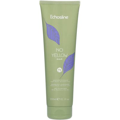 Echosline No Yellow Mask - Haarkur für Frauen - Neutralisiert Gelbtöne Echosline No Yellow Mask - Haarkur für Frauen - Neutralisiert Gelbtöne