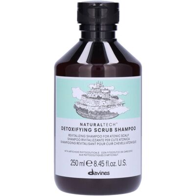 Davines Natural Tech Detoxifying Scrub Shampoo - Shampoo 250ml Davines Natural Tech Detoxifying Scrub Shampoo - Shampoo 250ml
