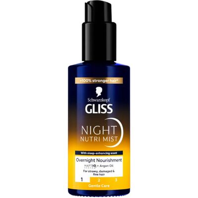 Schwarzkopf Gliss Night Elixir Oil Mist 100 ml Schwarzkopf Gliss Night Elixir Oil Mist 100 ml