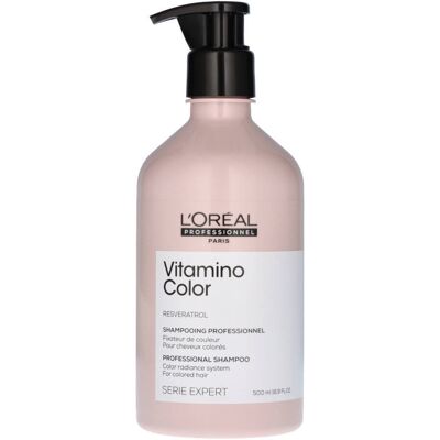 L'Oréal Professionnel Vitamino Color Shampoo - Unisex 500ml L'Oréal Professionnel Vitamino Color Shampoo - Unisex 500ml