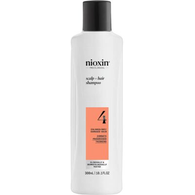 Nioxin System 4 Fortgeschrittenes Haarausfall Shampoo - Gefärbtes und Sehr Feines Haar Nioxin System 4 Fortgeschrittenes Haarausfall Shampoo - Gefärbtes und Sehr Feines Haar