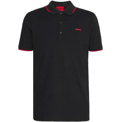 Hugo Boss Dinoso Polotrøje Sort Str. XL Hugo Boss Dinoso Polotrøje Sort Str. XL