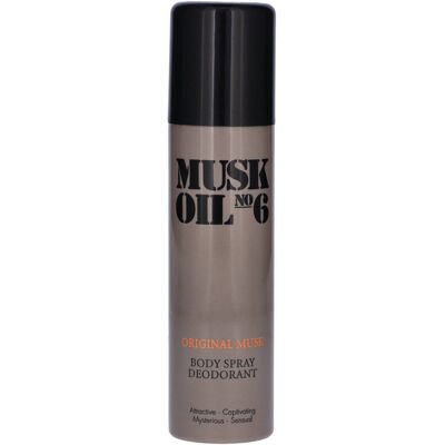 Gosh Musk Oil No 6 Original Musk Body Spray Deodorant 150 ml Gosh Musk Oil No 6 Original Musk Body Spray Deodorant 150 ml