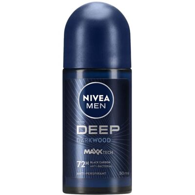 Nivea Men Deep Dry & Clean Feel Anti-Perspirant Roll-On 50 ml Nivea Men Deep Dry & Clean Feel Anti-Perspirant Roll-On 50 ml