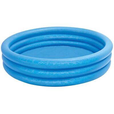 Intex Blaue Pool 147x33cm - Aufblasbarer 3-Ring Wasserpark Intex Blaue Pool 147x33cm - Aufblasbarer 3-Ring Wasserpark