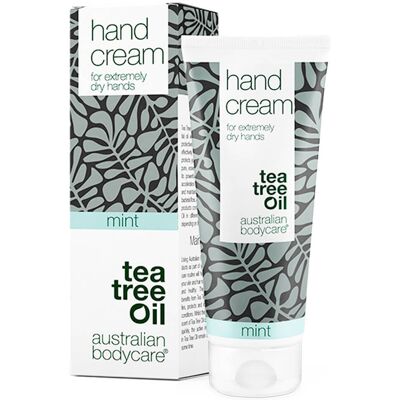 Australian Bodycare Handcreme mit Minzduft - Handpflege - Feuchtigkeit & Beruhigung Australian Bodycare Handcreme mit Minzduft - Handpflege - Feuchtigkeit & Beruhigung