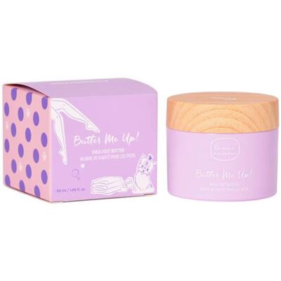 Le Mini Macaron Shea Fußbutter - Tiefenhydration für Füße Le Mini Macaron Shea Fußbutter - Tiefenhydration für Füße