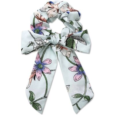 Everneed Trille Bow Scrunchie Blau Everneed Trille Bow Scrunchie Blau