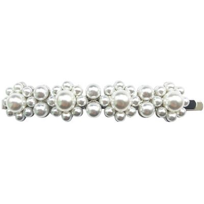 Everneed Pretty Candycade - Perle Haarspange Silber Everneed Pretty Candycade - Perle Haarspange Silber
