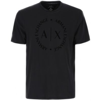 Armani Exchange T-Shirt Men Sort M Armani Exchange T-Shirt Men Sort M