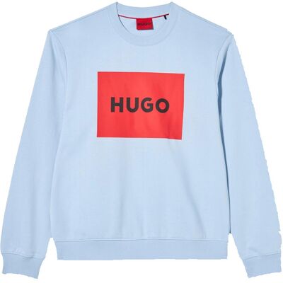 Hugo Boss Duragol222 Sweatshirt Lyseblå Str. M Hugo Boss Duragol222 Sweatshirt Lyseblå Str. M