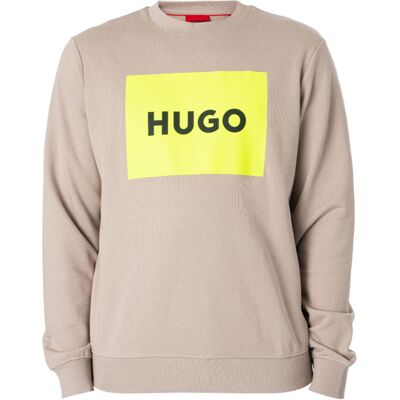 Hugo Boss Duragol222 Sweatshirt Beige/Grey Str. M Hugo Boss Duragol222 Sweatshirt Beige/Grey Str. M