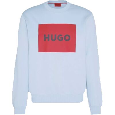Hugo Boss Duragol222 Sweatshirt Lyseblå Str. XL Hugo Boss Duragol222 Sweatshirt Lyseblå Str. XL