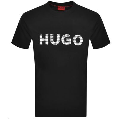 Hugo Boss Dulivio T-Shirt Sort Str. L Hugo Boss Dulivio T-Shirt Sort Str. L