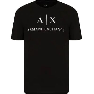 Giorgio Armani Exchange T-shirt Sort Str. XL Giorgio Armani Exchange T-shirt Sort Str. XL