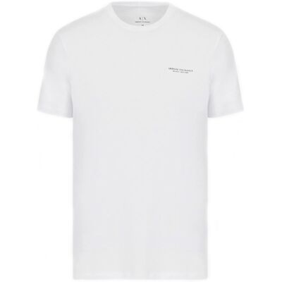 Armani Exchange T-Shirt Men White XXL Armani Exchange T-Shirt Men White XXL