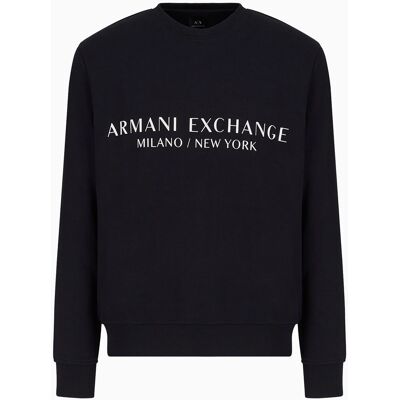Armani Exchange Man Sweatshirt Navy XXL Armani Exchange Man Sweatshirt Navy XXL