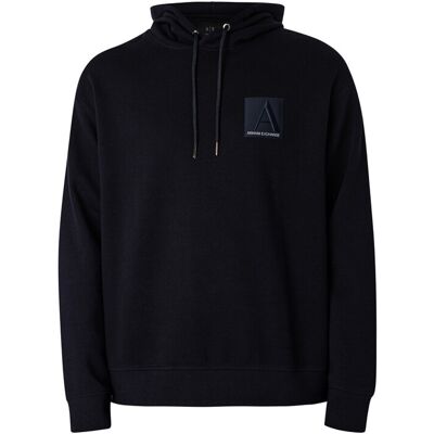 Armani Exchange Box Logo Pullover Hoodie Str. M Armani Exchange Box Logo Pullover Hoodie Str. M