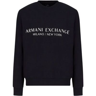 Armani Exchange Man Sweatshirt Black S Armani Exchange Man Sweatshirt Black S