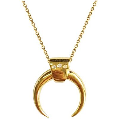 Everneed Luna Mondhalskette - Gold (U) Everneed Luna Mondhalskette - Gold (U)