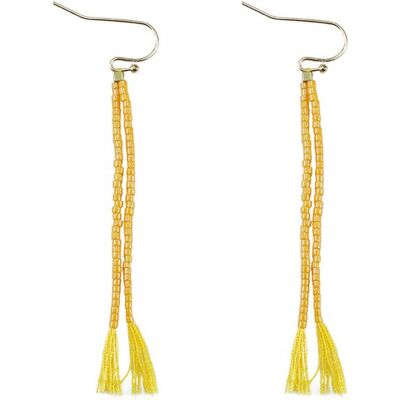 Everneed Nille Tassel Ohrringe - Gelb (U) Everneed Nille Tassel Ohrringe - Gelb (U)