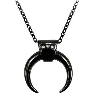 Everneed Luna - Mondhalskette - Schwarz (U) Everneed Luna - Mondhalskette - Schwarz (U)
