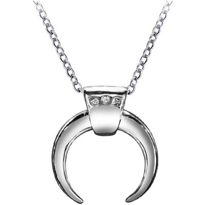 Everneed Luna Mond Halskette - Silber (U) Everneed Luna Mond Halskette - Silber (U)