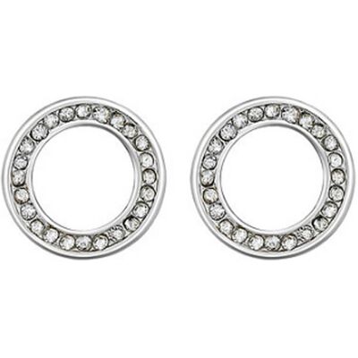 Everneed Ohrringe Crystal-Silber weisser Stein Everneed Ohrringe Crystal-Silber weisser Stein
