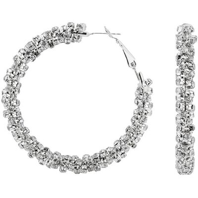 Everneed Whitney Ohrringe Silber/Klar Everneed Whitney Ohrringe Silber/Klar