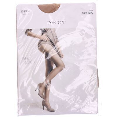 Decoy Silk Look Stay-up (20 Den) Sand M/L Decoy Silk Look Stay-up (20 Den) Sand M/L