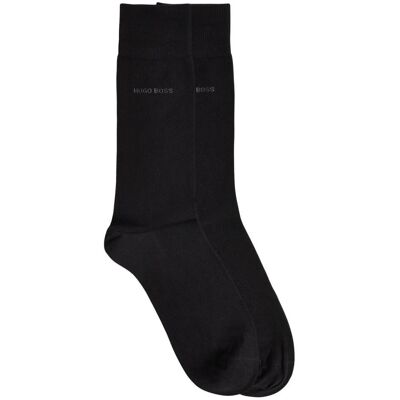 Hugo Boss 2-Pack Sokker Sort Str. 47-50 Hugo Boss 2-Pack Sokker Sort Str. 47-50