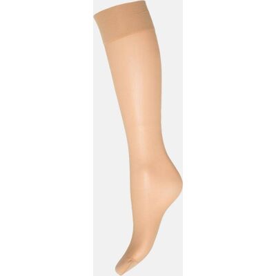 Decoy Silk Look (20 Den) Sand 2-Pack Knee High One Size Decoy Silk Look (20 Den) Sand 2-Pack Knee High One Size