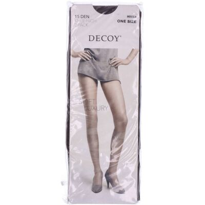 Decoy Silk Look (15 Den) Mocca 2-Pack Knee High One Size Decoy Silk Look (15 Den) Mocca 2-Pack Knee High One Size