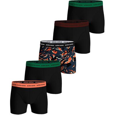 Björn Borg Cotton Strech Short 5-pack Str. L 5 stk. Björn Borg Cotton Strech Short 5-pack Str. L 5 stk.