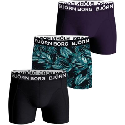 Björn Borg Cotton Stretch Shorts 3-pack Str. M 3 stk. Björn Borg Cotton Stretch Shorts 3-pack Str. M 3 stk.