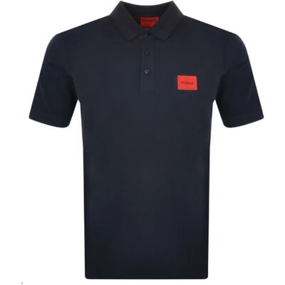 Hugo Boss Dereso Polotrøje Navy Str. M Hugo Boss Dereso Polotrøje Navy Str. M