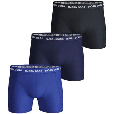 Björn Borg Essential 3-pack Cotton Stretch Shorts - Size XXL 3 stk. Björn Borg Essential 3-pack Cotton Stretch Shorts - Size XXL 3 stk.