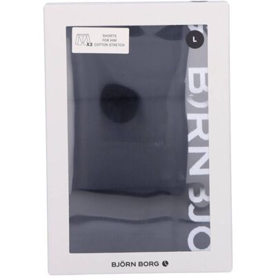 Björn Borg Cotton Stretch Shorts 3-Pack Sort Str. L 3 stk. Björn Borg Cotton Stretch Shorts 3-Pack Sort Str. L 3 stk.