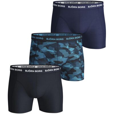 Björn Borg Essential 3-pack Cotton Stretch Shorts - Size XXL 3 stk. Björn Borg Essential 3-pack Cotton Stretch Shorts - Size XXL 3 stk.